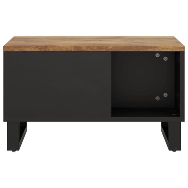 vidaXL Salontafel 60x50x35 cm massief mangohout