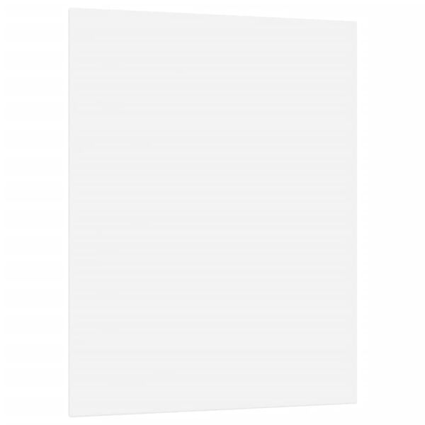 vidaXL Canvasdoeken 12 st stof en massief grenenhout wit