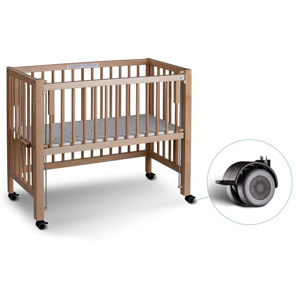 tiSsi Bedkant wieg Sophie 95x45x82 cm naturel