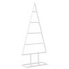 vidaXL Metalen kerstboom KUOPIO 60 cm Staal Wit