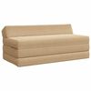 vidaXL Vouwbare Bankbed Groen Grijs 120 x 60 x 49 cm Stof