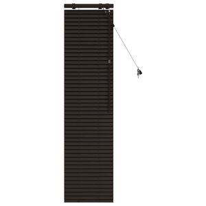 vidaXL Venetiaanse jaloezie Donkerbruin 45 x 160 cm 35 mm