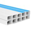 vidaXL Kabelgoot zelfklevend 100x40 mm 10 m PVC