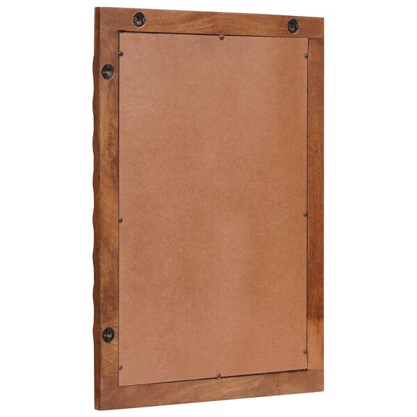 vidaXL Badkamer Spiegel Acacia Bruine Afwerking 50 x 70 x 2,5 cm