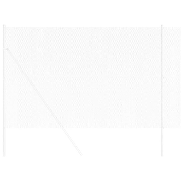 vidaXL Hexagon Hek Zilver 1,6 x 25 m Gegalvaniseerd staal