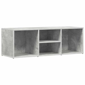 vidaXL Schoenenopbergbank 102x35x35 cm bewerkt hout betongrijs