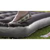 Outwell luchtmatras Classic Single met kussen en pomp zwart en grijs
