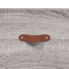 vidaXL Schoenenkast 30x35x105 cm bewerkt hout grijs sonoma eikenkleur