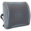 vidaXL Rugkussen Grijs Traagschuim 36 x 30 x 12 cm