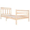 vidaXL Bedframe massief hout 120x200 cm