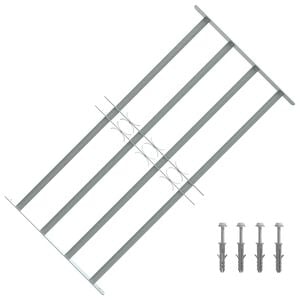 vidaXL Raammazen 700-1050 mm Gegalvaniseerd staal Zilverkleurig