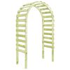 vidaXL Pergola 130x60x230 cm ge&iuml;mpregneerd grenenhout