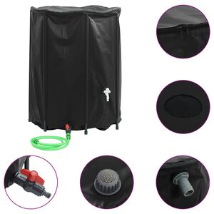 vidaXL Watertank met kraan opvouwbaar 750 L PVC