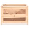 vidaXL Hamsterkooi 60x35,5x42 cm massief vurenhout