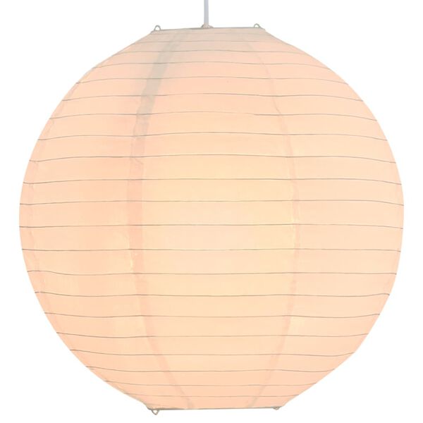 vidaXL Hanglamp E27 &Oslash; 45 cm wit