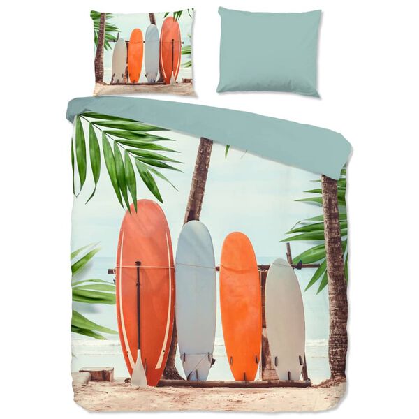 Good Morning Dekbedovertrek SURF 200x200/220 cm meerkleurig