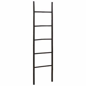 vidaXL Handdoekenladder met 6 sporten bamboe