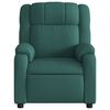 vidaXL Relaxfauteuil donkergroene stof