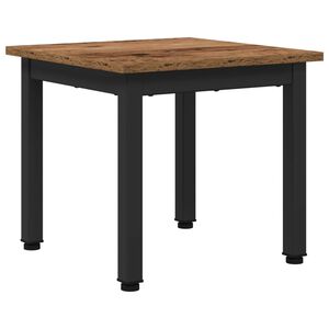 vidaXL Salontafel Oudhout 40 x 40 x 36 cm Bewerkt hout