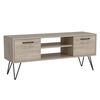 Homemania Tv-meubel Almira 120x35x50 cm houtkleurig en zwart