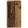 vidaXL Dressoir met lade Oud hout 40 x 41 x 75 cm Bewerkt hout