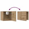 vidaXL TV-kast Set 5 pcs artisanaal eikenkleurig 30.5 x 30 x 60 cm