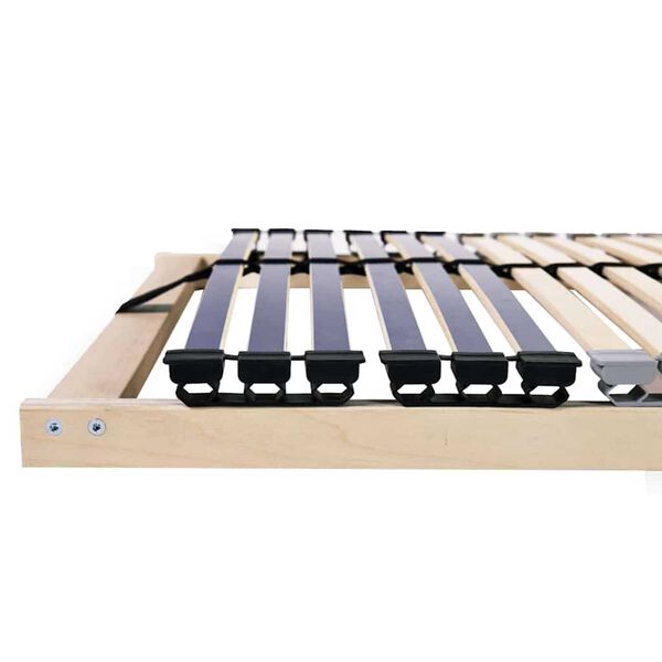 vidaXL Lattenbodem Bruin 80 x 190 cm Massief beukenhout