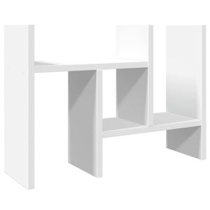 vidaXL Bureau organiser 34,5x15,5x35,5 cm bewerkt hout wit