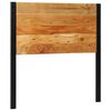 vidaXL Hoofdeinde 100 cm massief hout acaciahout en ijzer