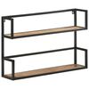 vidaXL Wandrek 80x20x60 cm ruw mangohout