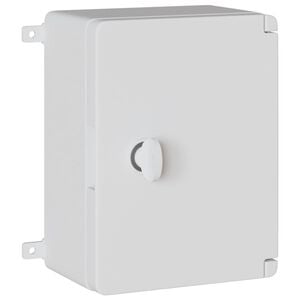 vidaXL Bedieningskast Grijs 25 x 13 x 24 cm ABS Kunststof