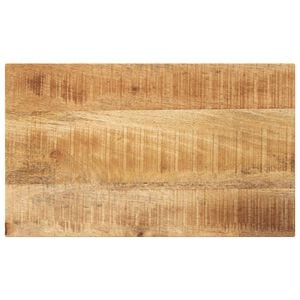 vidaXL Tafelblad rechthoekig 40x20x2,5 cm massief ruw mangohout
