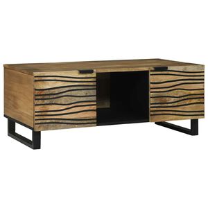 vidaXL Salontafel Naturel 100 x 54 x 40 cm Bewerkt hout