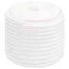 vidaXL Multifunctioneel gebruikstouw 16 mm 50 m Wit PP