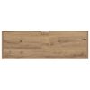 vidaXL Badkamerkast Artisan Eiken 90 x 29 x 55 cm Bewerkt hout