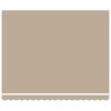 vidaXL Vervangingsdoek voor zonnescherm Beige 280 x 245 cm Polyester