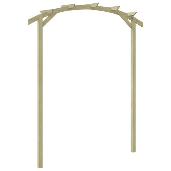vidaXL Pergola 180x210x40 cm ge&iuml;mpregneerd grenenhout