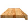 vidaXL Traptreden 8 st 90x30x2 cm massief eikenhout lichtbruin