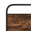 vidaXL Bedframe zonder matras bewerkt hout gerookt eiken 80x200 cm