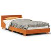 vidaXL Bedframe zonder matras massief grenenhout wasbruin 90x200 cm