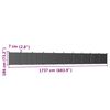 vidaXL Schuttingpaneel 1737x186 cm HKC grijs