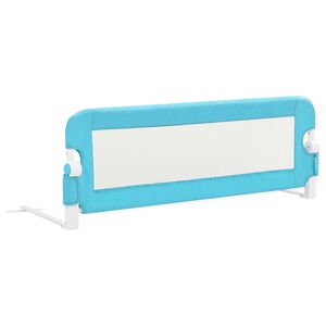 vidaXL Bedhekje peuter 120x42 cm polyester blauw