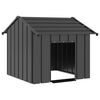 vidaXL Hondenhok met dak 85x107x81 cm gegalvaniseerd staal