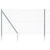 vidaXL Gecombineerd draadhek met spikes 10 x 1,6 m (B x H)
