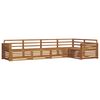 vidaXL Buiten bankenset 5 pcs Naturel Massief Acaciahout