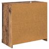 vidaXL Dressoirs 2 pcs Oud Hout 70 x 35,5 x 67,5 cm Bewerkt hout