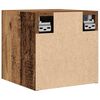 vidaXL Tv-wandmeubelen 2 st 30,5x30x30 cm oud houtkleurig
