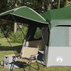 vidaXL Directe Tent met opslag ALTA Groen 458 x 458 x 230 cm Staal