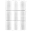 vidaXL Grillrooster 60 x 40 cm Roestvrij staal zilver