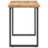 vidaXL Eettafel 110x55x75 cm massief mangohout